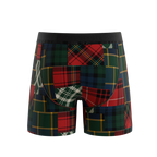 The Clash Of The Tartans | Tartan Patchwork Ball Hammock® Pouch Underwear With Fly - Shinesty
