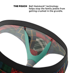 The Clash Of The Tartans | Tartan Patchwork Ball Hammock® Pouch Underwear Briefs - Shinesty