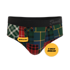 The Clash Of The Tartans | Tartan Patchwork Ball Hammock® Pouch Underwear Briefs - Shinesty