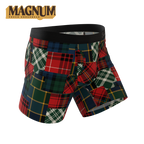 The Clash Of The Tartans | Tartan Patchwork Ball Hammock® Magnum Big Pouch Underwear - Shinesty