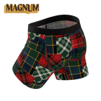 The Clash Of The Tartans | Tartan Patchwork Ball Hammock® Magnum Big Pouch Underwear - Shinesty