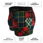 The Clash Of The Tartans | Tartan Patchwork Ball Hammock® Pouch Trunks Underwear - Shinesty