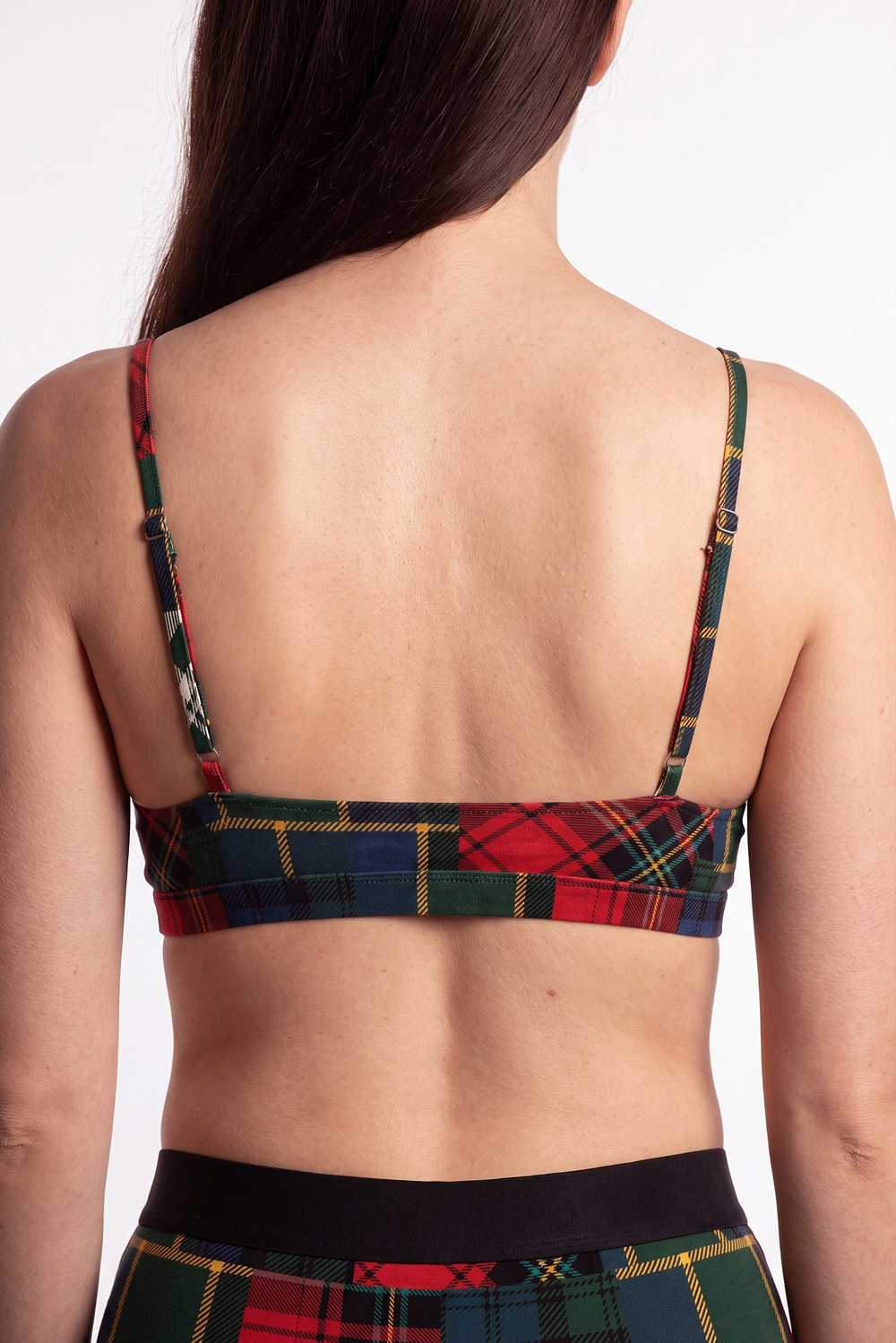 The Clash Of The Tartans | Tartan Patchwork Boob Hammock™ Triangle Bralette - Shinesty