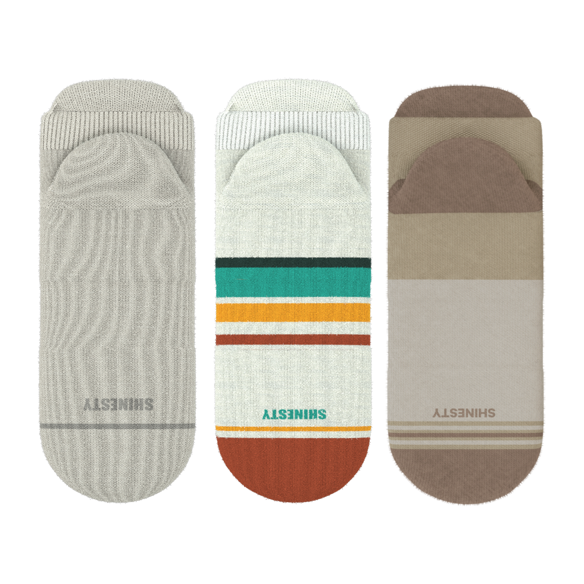 The Classic Bests | Heel Hammock™ Ankle Socks 3 Pack - Shinesty