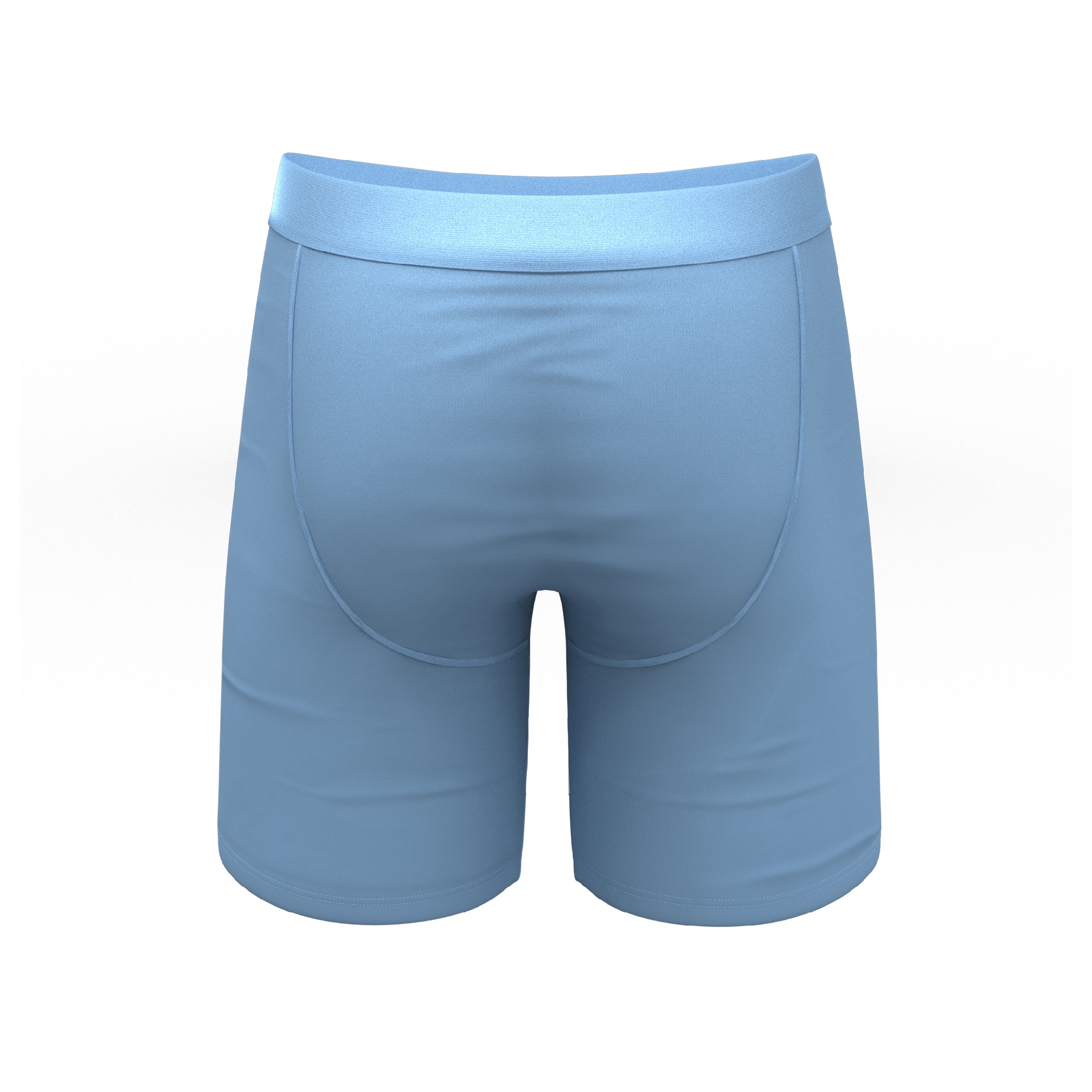 The Clear Skies | Light Blue Tonal Ball Hammock® Boxer - Long Leg - Shinesty
