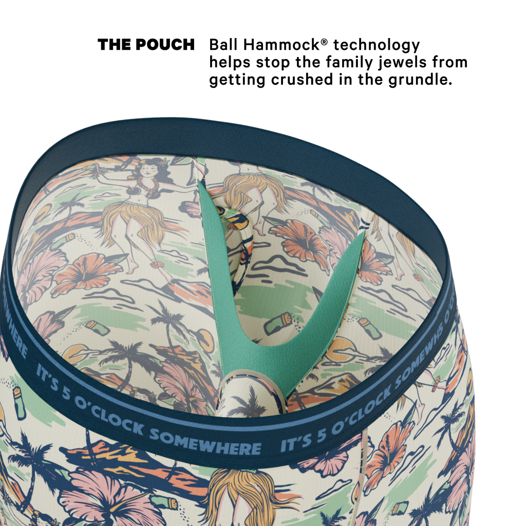 The Come Monday | Shinesty x Margaritaville® Ball Hammock® Boxer - Long Leg - Shinesty