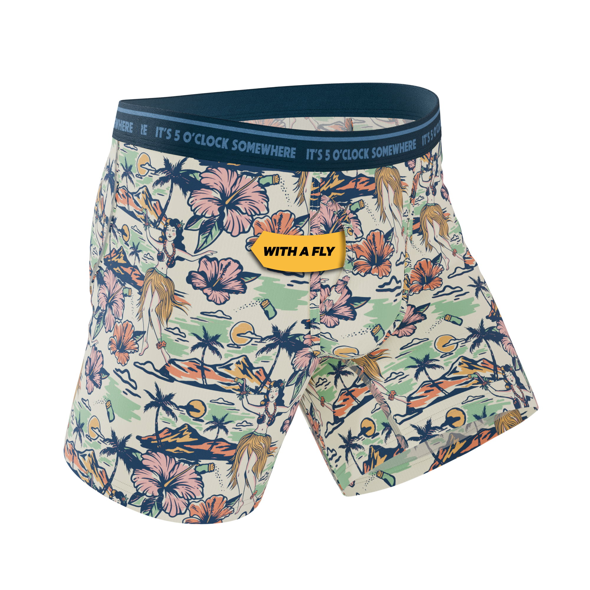 The Come Monday | Shinesty x Margaritaville® Ball Hammock® Pouch Underwear With Fly - Shinesty