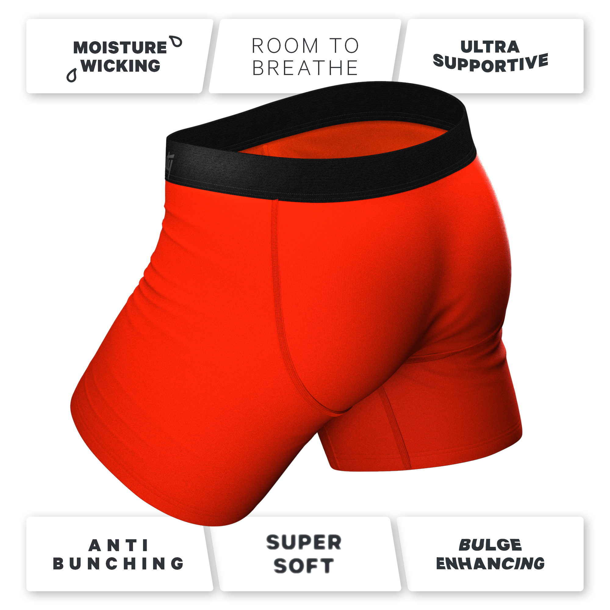 The Coney Islands | Hot Dog Ball Hammock® Pouch Underwear With Fly - Shinesty