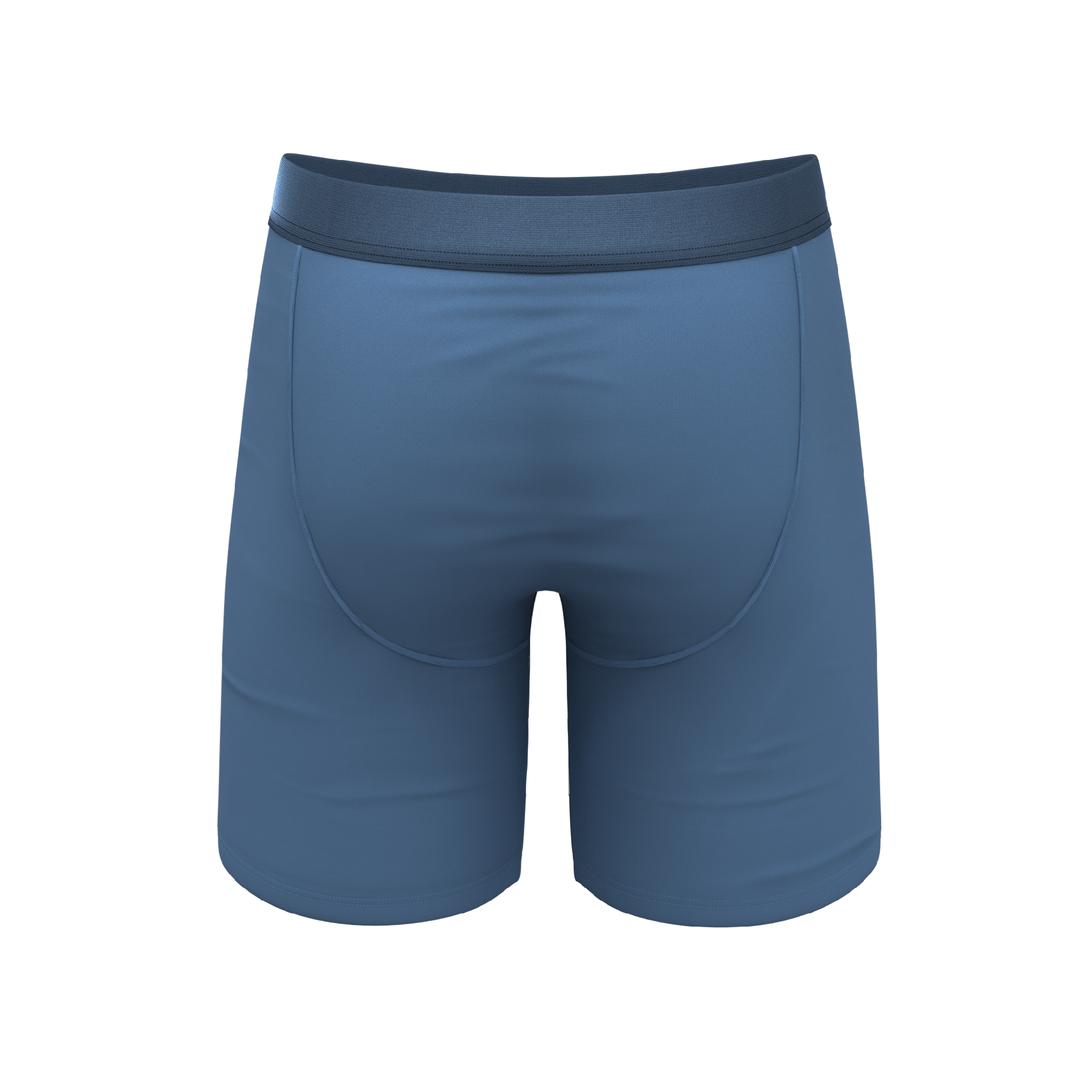 The Cool Cobalt | Slate Blue Ball Hammock® Boxer - Long Leg - Shinesty