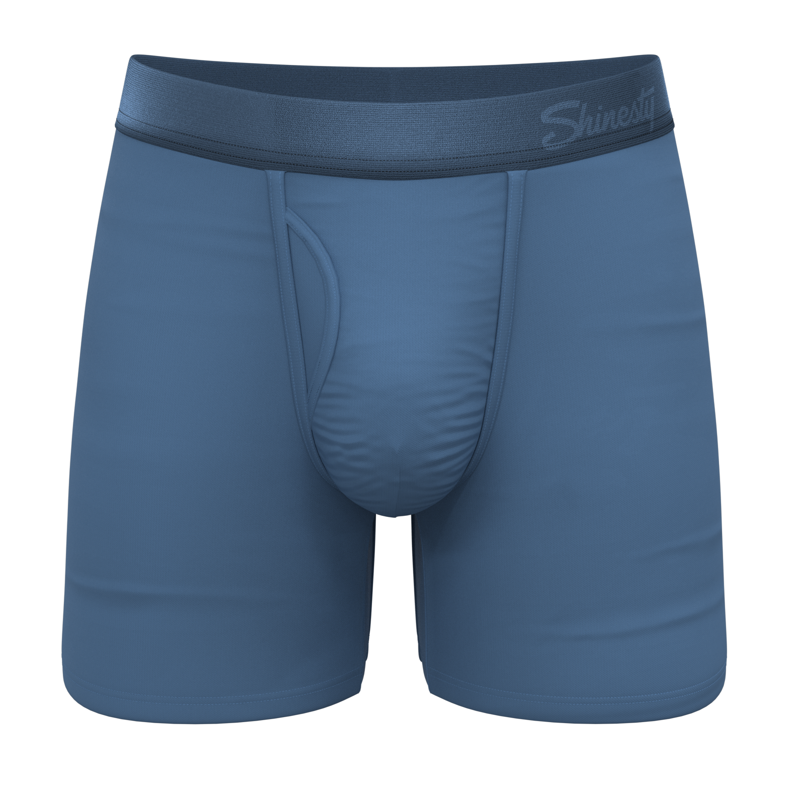 The Cool Cobalt | Slate Blue Ball Hammock® Pouch Underwear With Fly - Shinesty