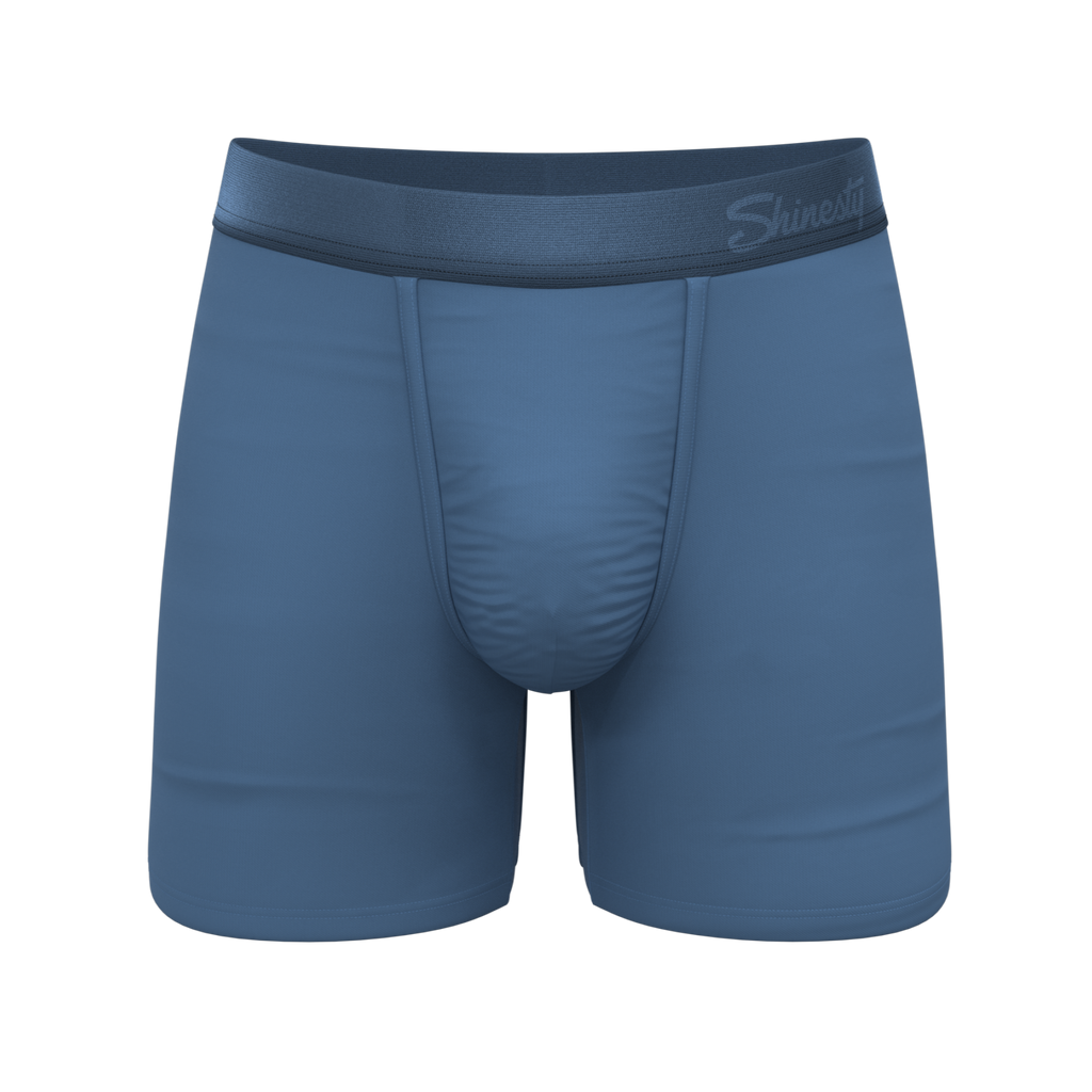 The Cool Cobalt | Slate Blue Ball Hammock® Pouch Underwear - Shinesty