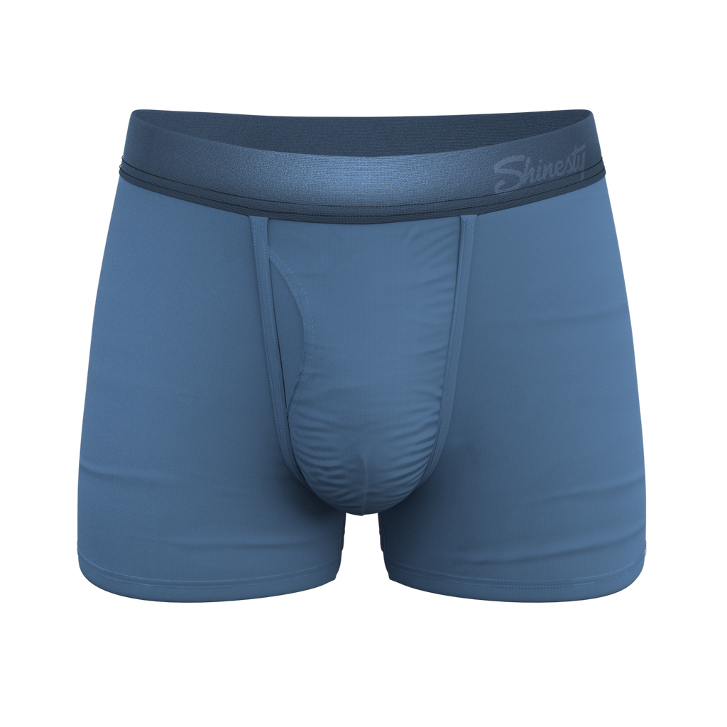 The Cool Cobalt | Slate Blue Ball Hammock® Pouch Trunks Underwear - Shinesty