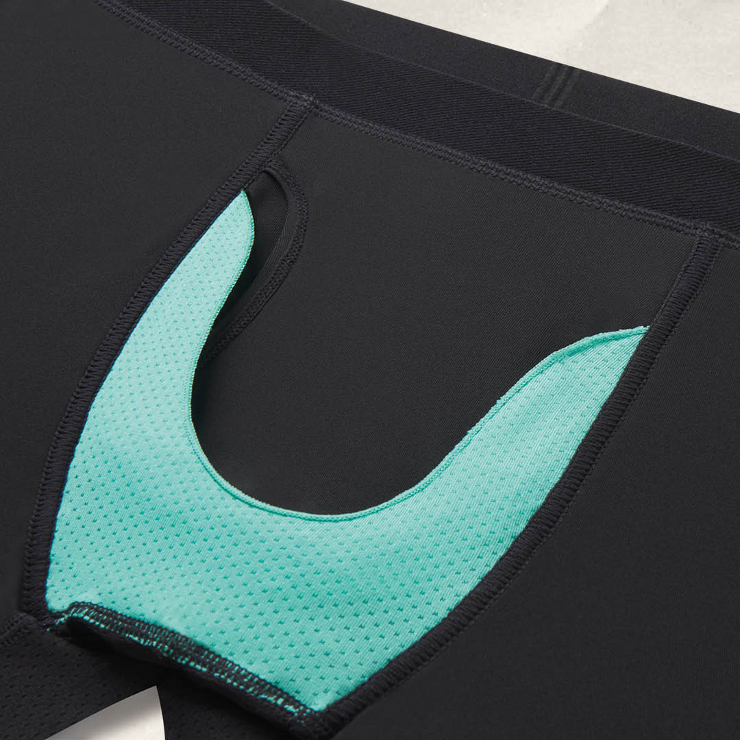 The Threat Level Midnight | Black paradICE™ Cooling Ball Hammock® Underwear - Shinesty