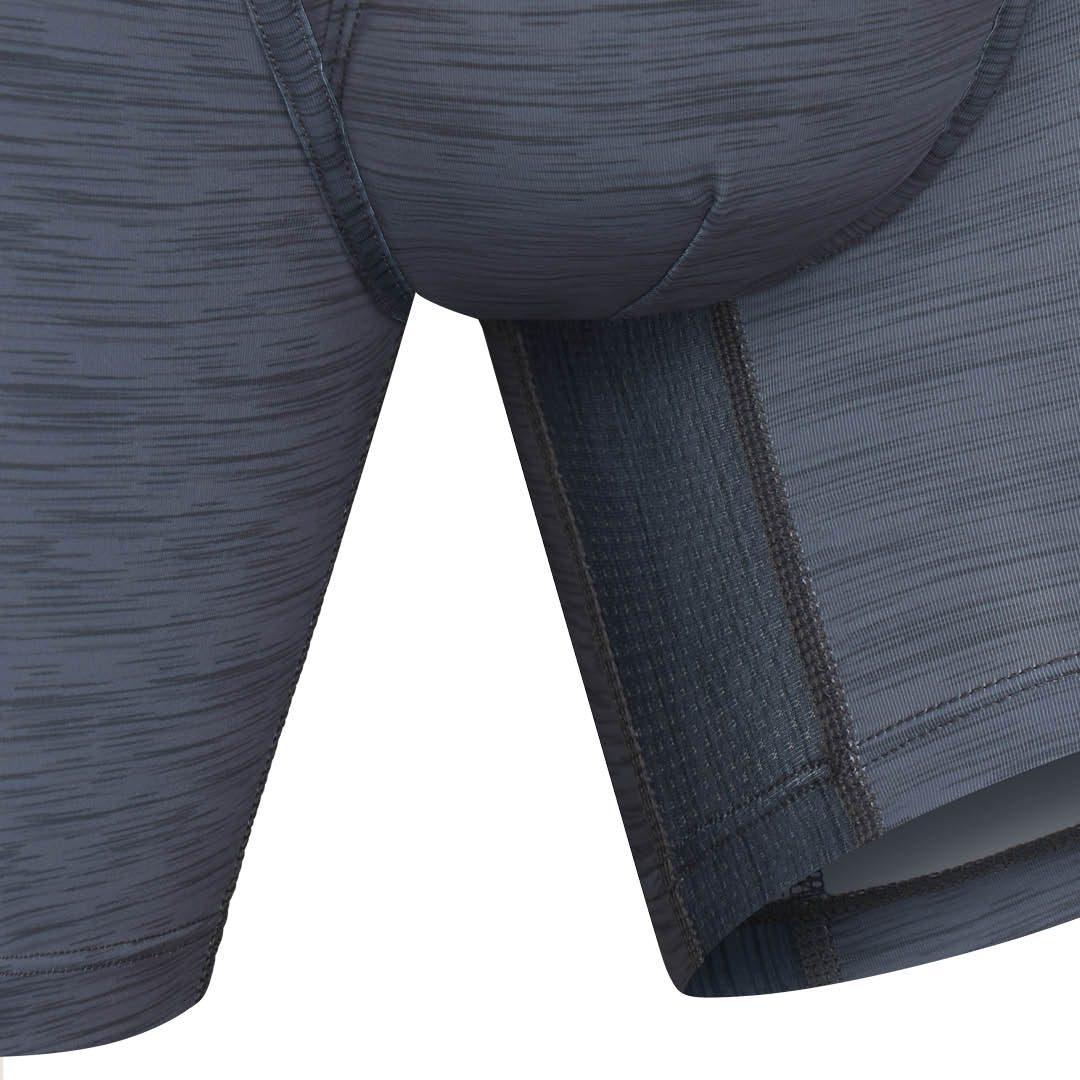 The Slate Charny | Graphite Textured paradICE™ Cooling Ball Hammock® Underwear - Shinesty