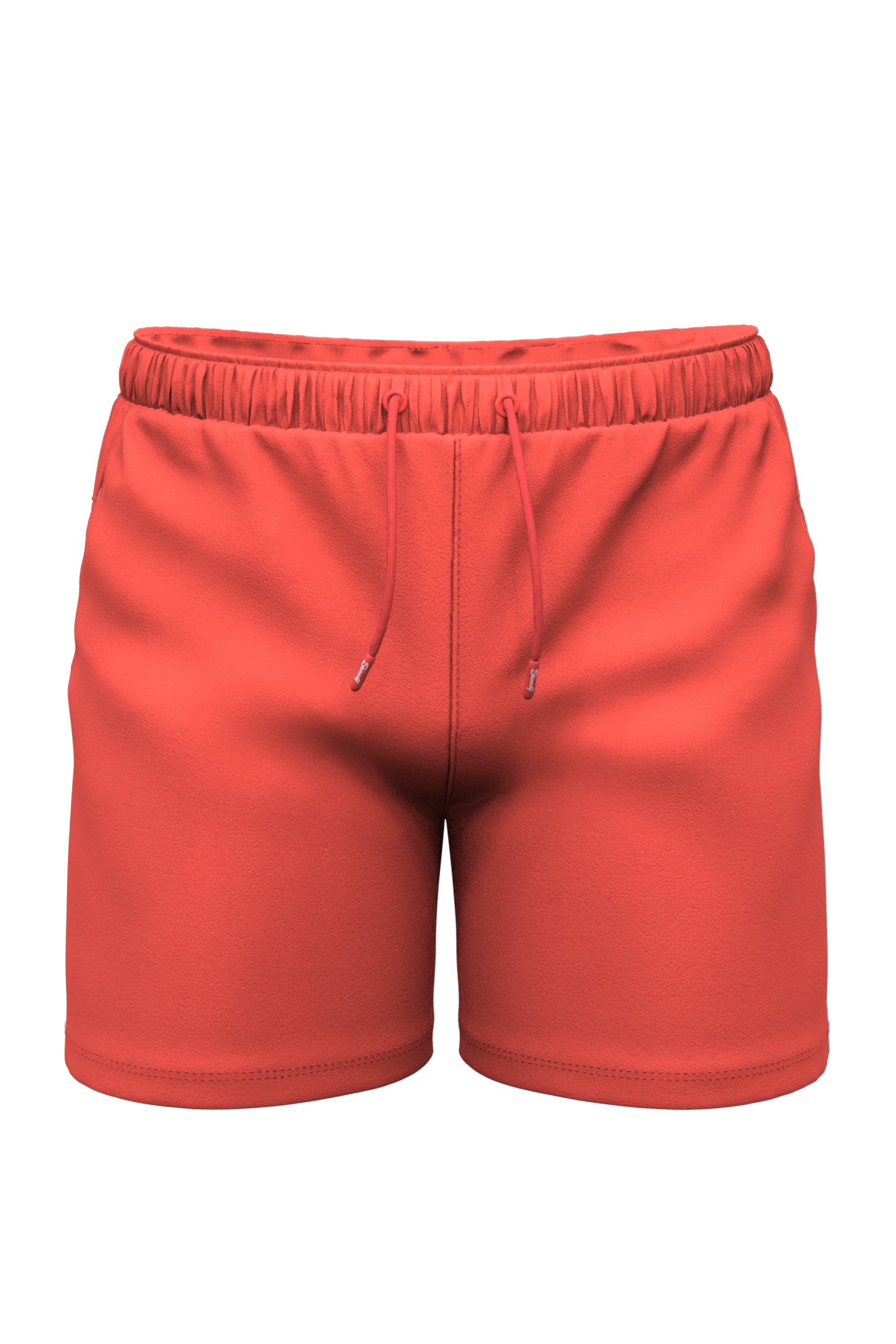The Coral Reef | Coral And Aqua Ball Hammock® Pouch 5" Swim Trunks - Shinesty