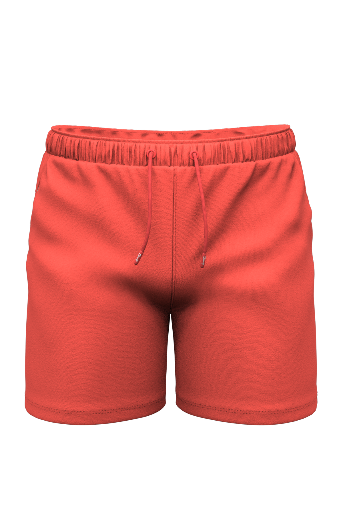 The Coral Reef | Coral And Aqua Ball Hammock® Pouch 8" Swim Trunks - Shinesty
