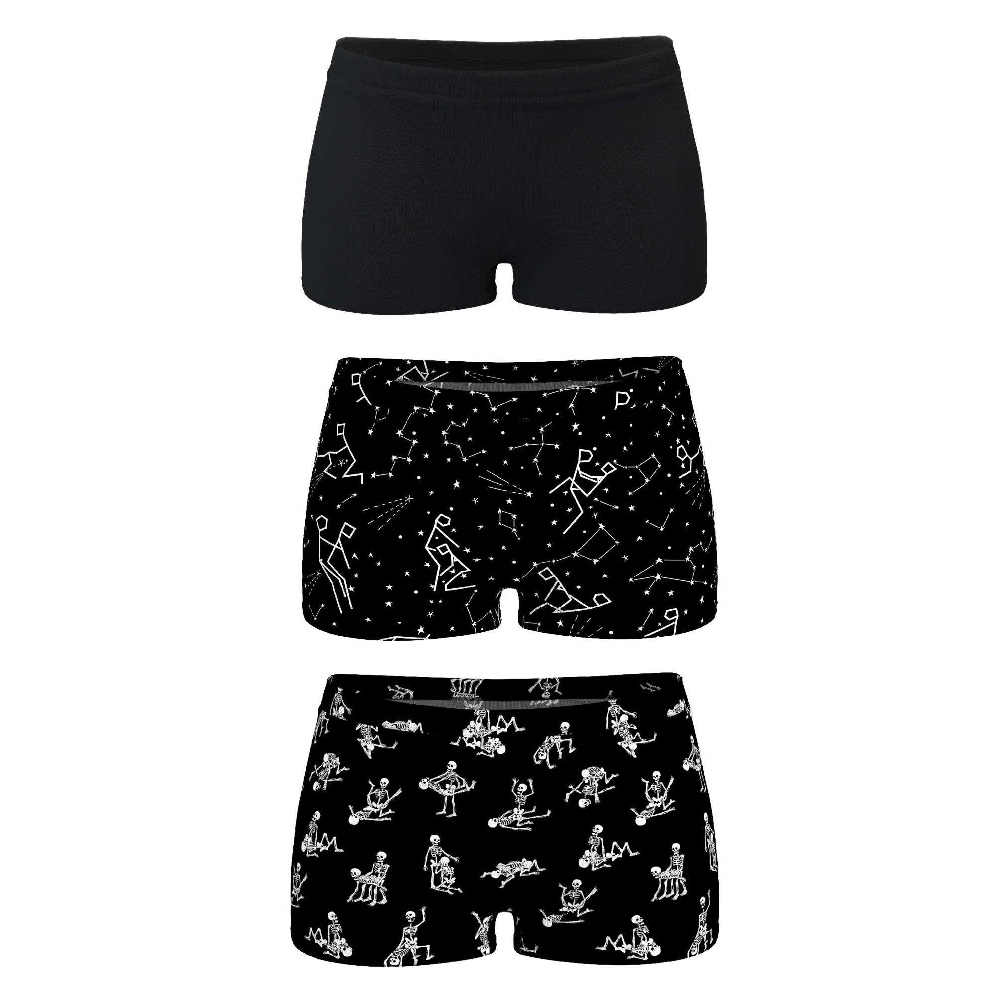 The Core Essentials | Boyshort Underwear 3 Pack - Shinesty