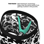 The Cowmasutra | Naughty Abstract Ball Hammock® Pouch Underwear With Fly - Shinesty
