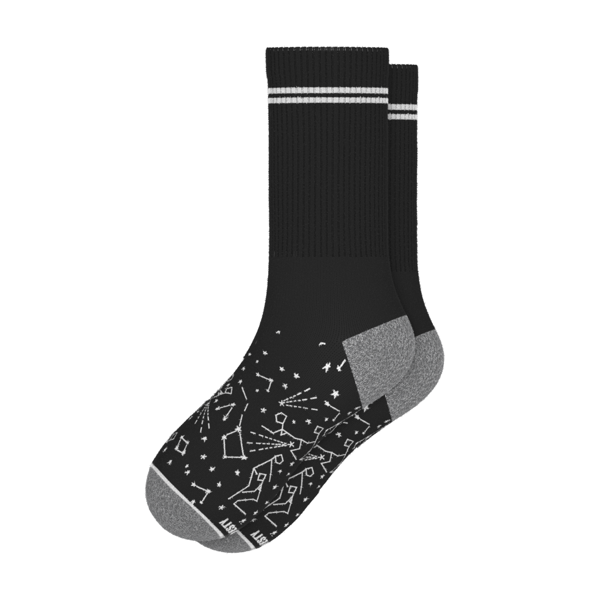 The Big Bang | Constellation Heel Hammock™ Crew Socks - Shinesty