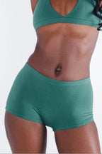 The Curacao | Teal Modal Boyshort Underwear - Shinesty