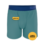 The Curacao | Teal Boxers - Shinesty