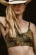 The 1912 | Western Shinesty x Diamond Cross Ranch Boob Hammock™ Scoop Bralette - Shinesty