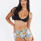 The DMV Catastrophe | License Plates Modal Boyshort Underwear - Shinesty