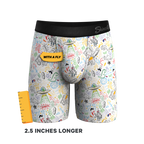 The Daily Detention | Doodle Ball Hammock® Boxer - Long Leg - Shinesty