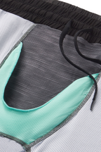 The Darkside | Black and Grey Camo Ball Hammock® 7 Inch Athletic Shorts - Shinesty