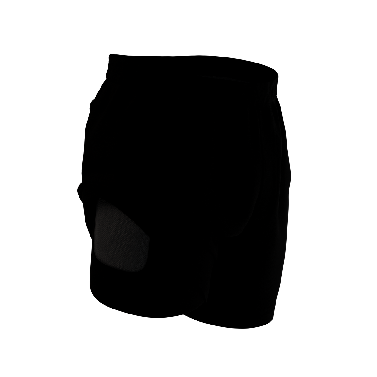 The Darkside | Black Camouflage Ball Hammock® 7 Inch Athletic Shorts - Shinesty