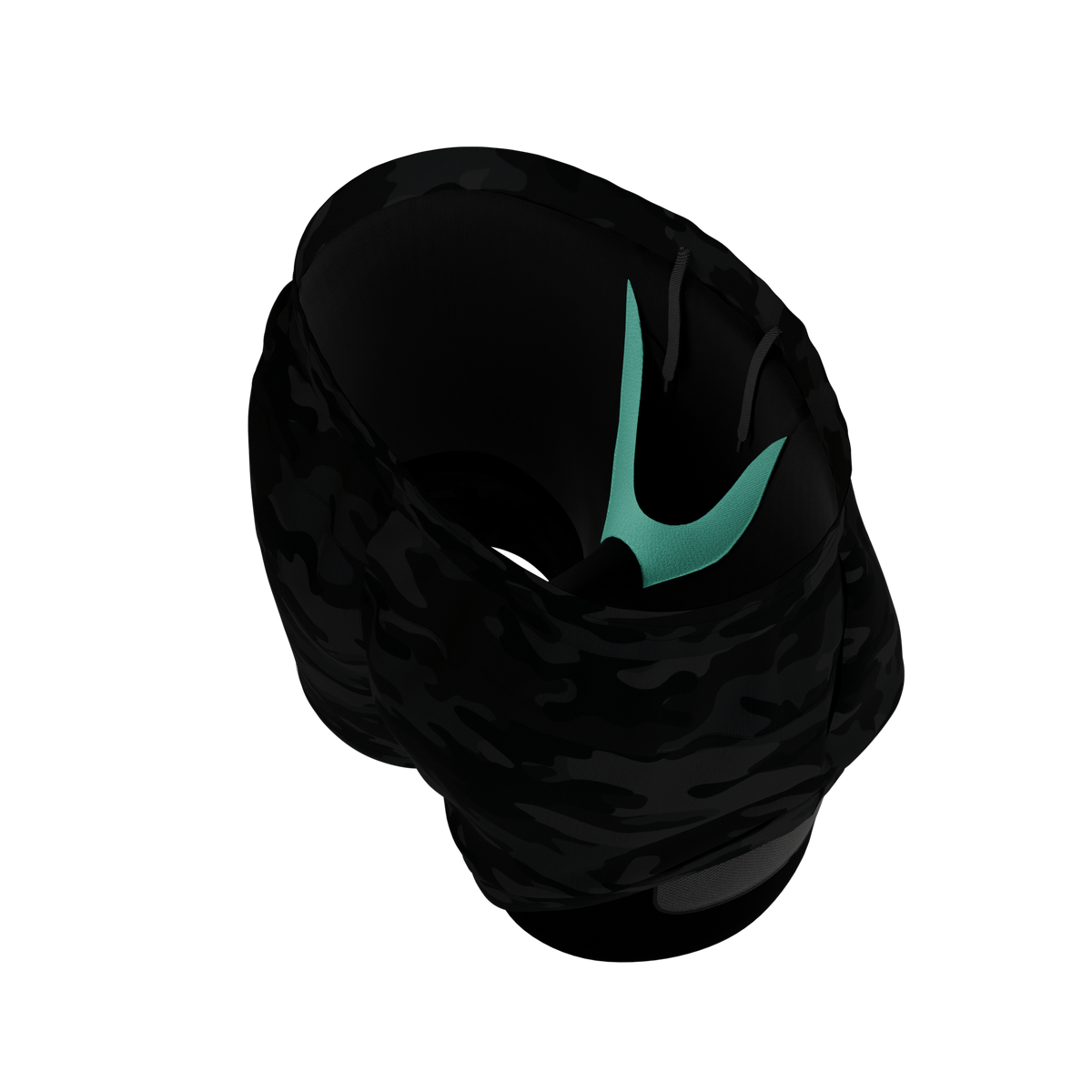 The Blackout | Black Camouflage Ball Hammock® 5 Inch Athletic Shorts