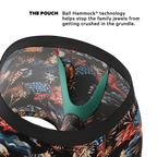 The Declaration | Americana Eagles Ball Hammock® Pouch Underwear With Fly - Shinesty