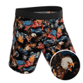 The Declaration | Americana Eagles Ball Hammock® Boxer - Long Leg - Shinesty