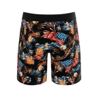The Declaration | Americana Eagles Ball Hammock® Boxer - Long Leg - Shinesty
