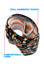 The Declaration | Americana Eagles Ball Hammock® Pouch 8" Swim Trunks - Shinesty