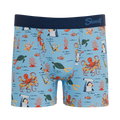 The Deep End | Sea Creatures Youth Boxer Briefs - Shinesty