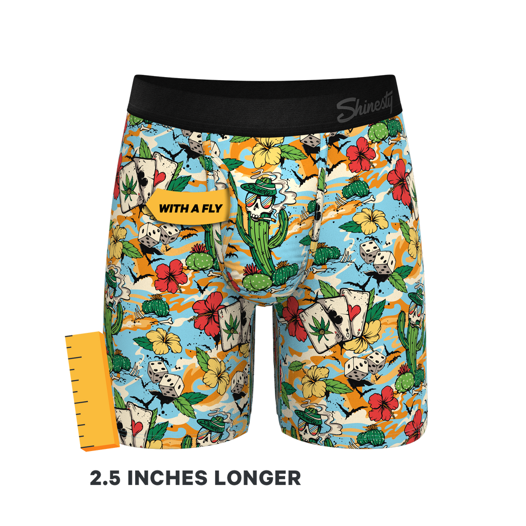 The Desert Oasis | Vegas Ball Hammock® Boxer - Long Leg - Shinesty