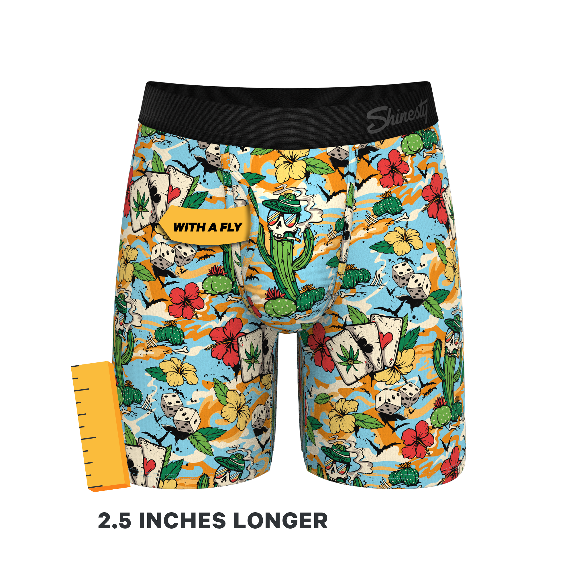 The Desert Oasis | Vegas Ball Hammock® Boxer - Long Leg - Shinesty