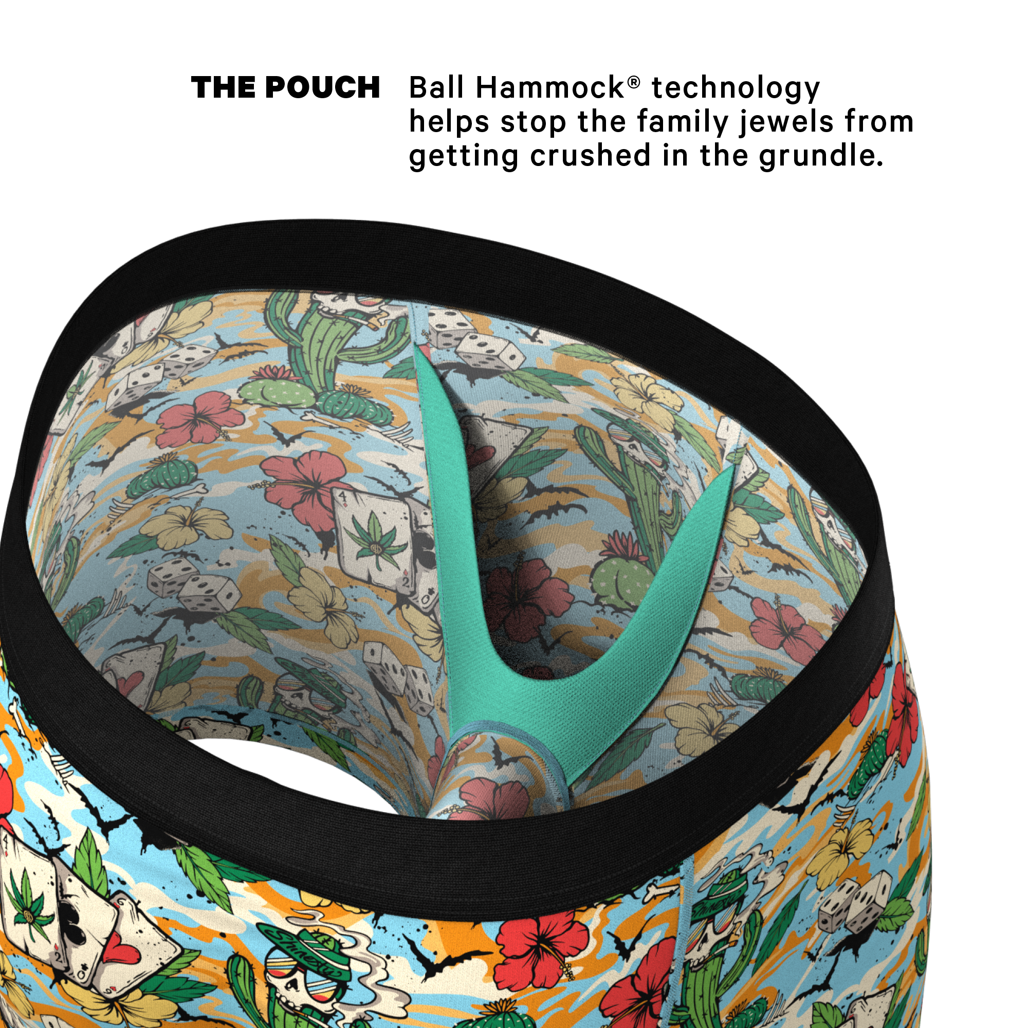 The Desert Oasis | Vegas Ball Hammock® Pouch Underwear - Shinesty