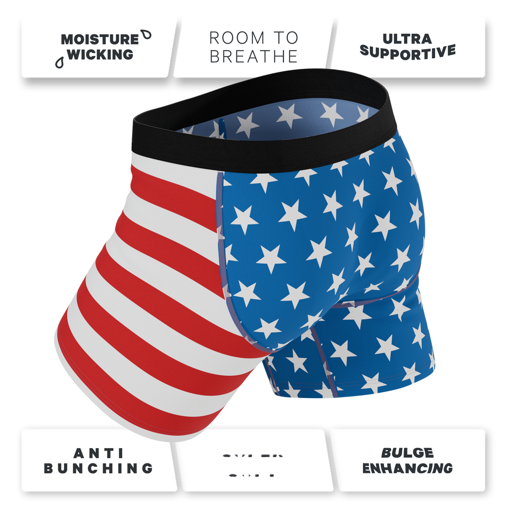 The Dic Cage | 250th Anniversary Ball Hammock® Pouch Underwear - Shinesty