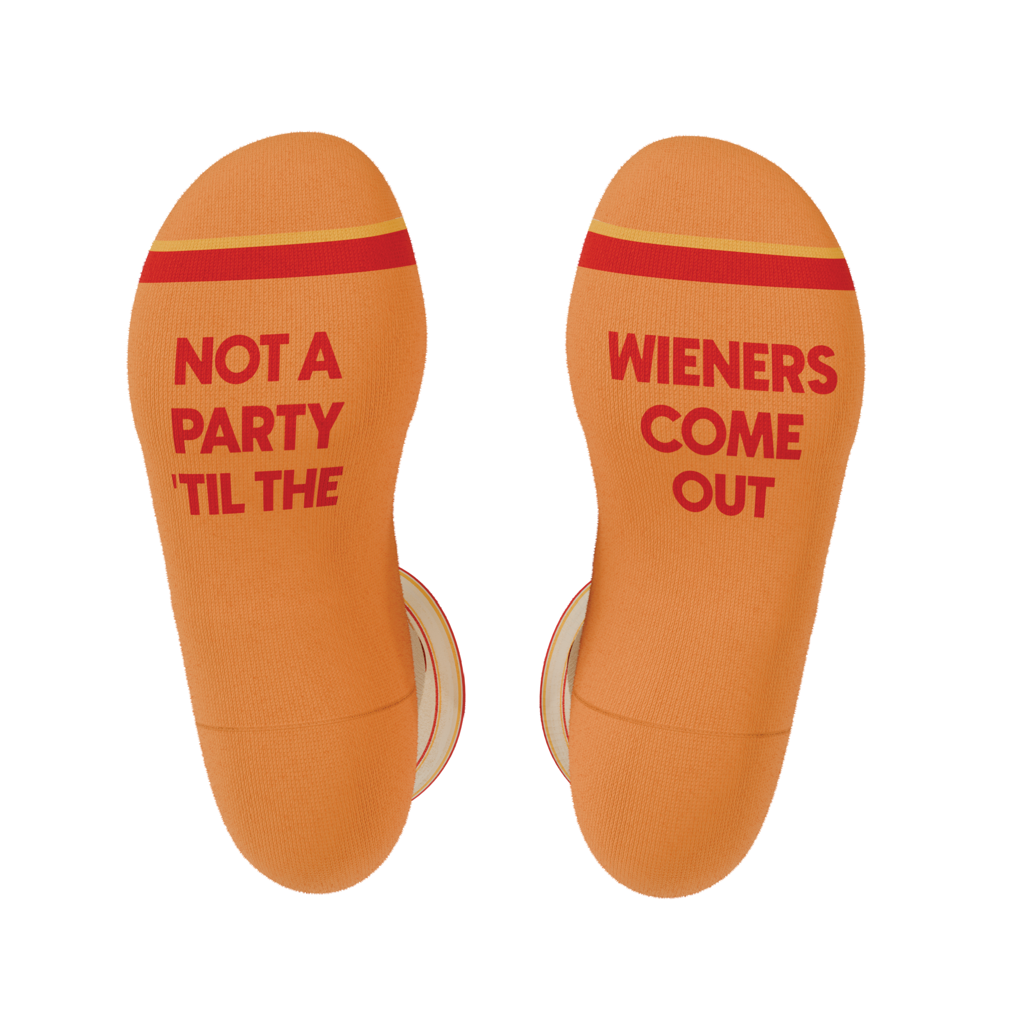 The Dog On Dog | Shinesty x Wienerschnitzel Heel Hammock™ Crew Socks - Shinesty