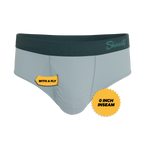 The Dry Ice | Muted Steel Blue Ball Hammock® Pouch Underwear Briefs - Shinesty