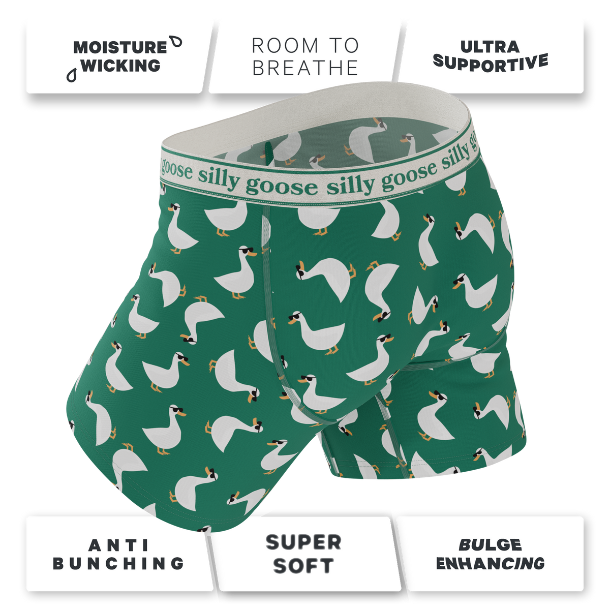 The Duck You | Shinesty X Middle Class Fancy Ball Hammock® Pouch Underwear With Fly - Shinesty