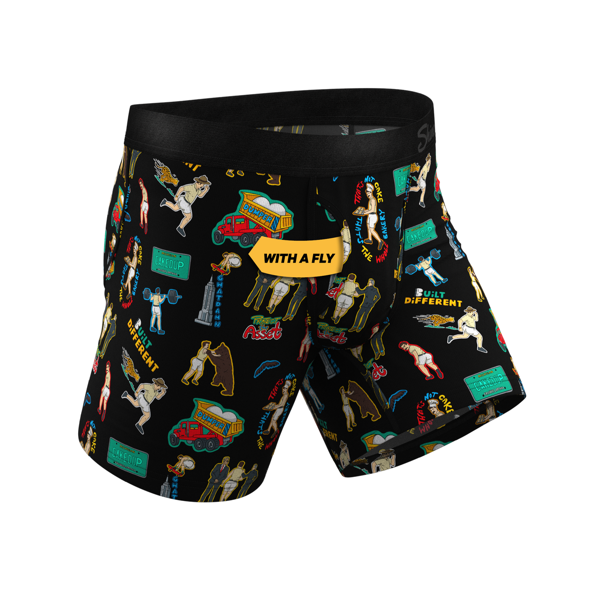 The Dumper Sticker | Shinesty x Frankie LaPenna Ball Hammock® Pouch Underwear With Fly - Shinesty