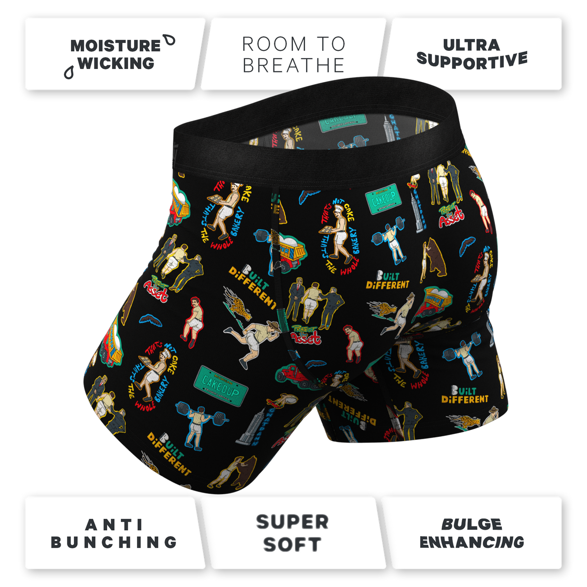 The Dumper Sticker | Shinesty x Frankie LaPenna Ball Hammock® Pouch Underwear With Fly - Shinesty
