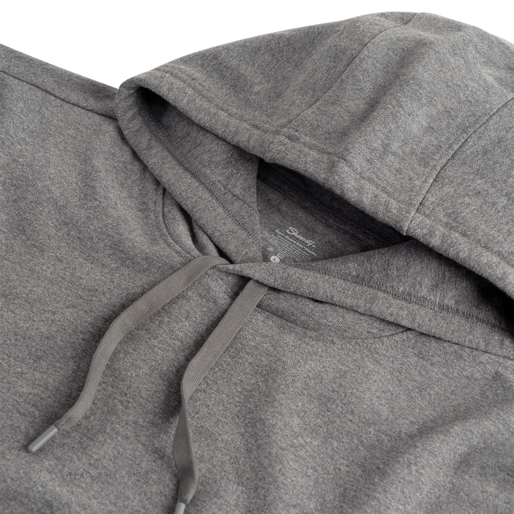 The Seattle Skyline | Grey Goldilocks™ Men’s Lounge Hoodie - Shinesty