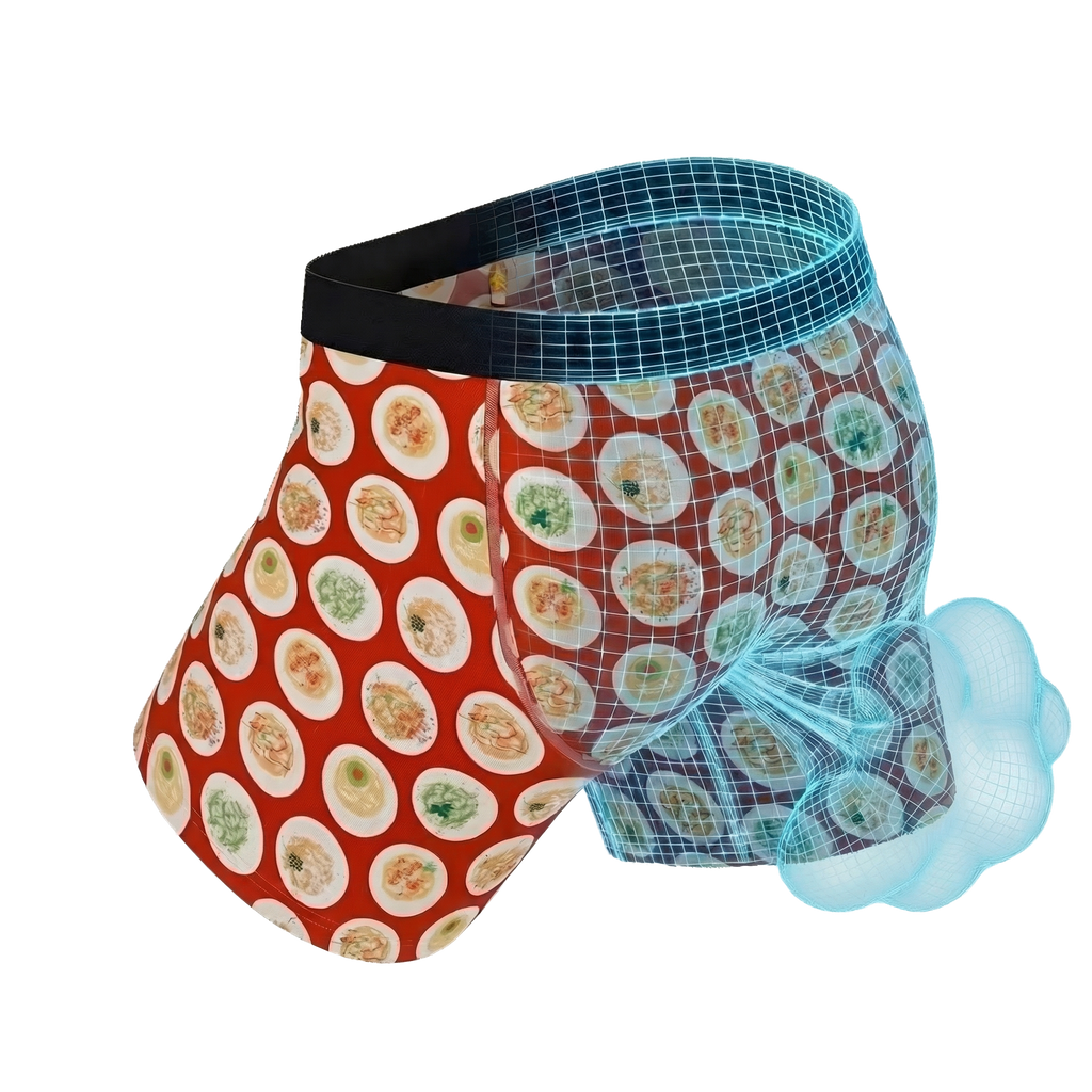 The Eggstasy | Deviled Egg Fart Proof Ball Hammock® Pouch Underwear - Shinesty