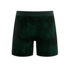 The Extravagance | Dark Green Velvet Ball Hammock Pouch® Boxer - Shinesty
