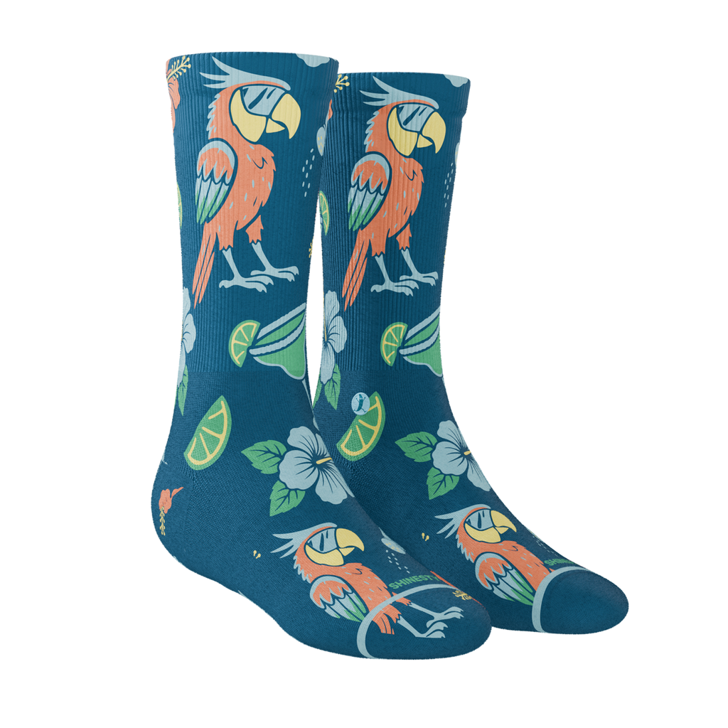 The Fan Club | Shinesty x Margaritaville® Heel Hammock™ Crew Socks - Shinesty