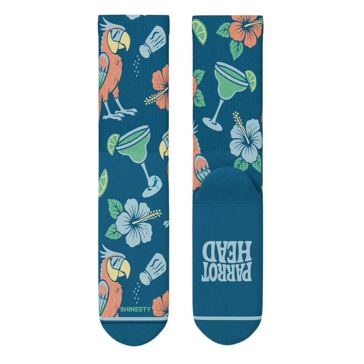 The Fan Club | Shinesty x Margaritaville® Heel Hammock™ Crew Socks - Shinesty